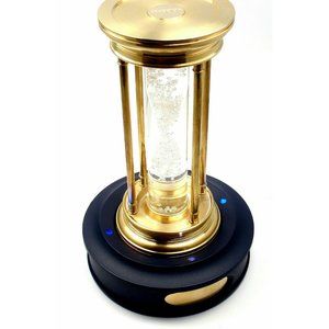 Very Rare! De Beers Limited Edition Millennium 2000 Diamond Brass Hourglass